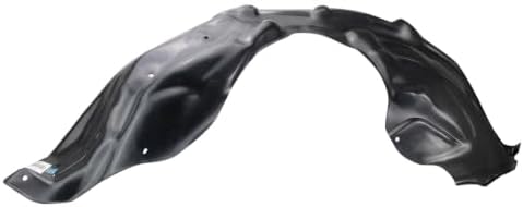 TRQ Right Inner Fender Liner Black Passenger Side