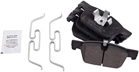 TRQ Front Ceramic Brake Pad Set