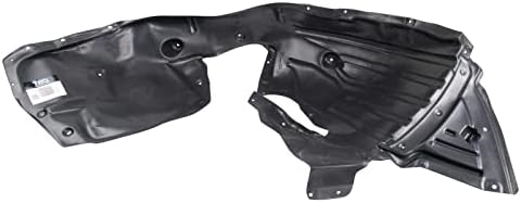 TRQ Right Inner Fender Liner Black Passenger Side