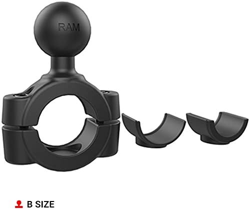 RAM MOUNTS Torque Handlebar Mount with B Size 1" Ball for 0.75"-1" Bars