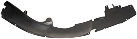 TRQ Front Left Inner Fender Liner Black Drivers Side