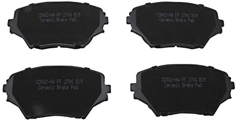 TRQ Front Brake Pads Ceramic