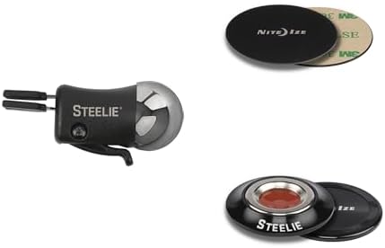 Nite Ize Steelie Vent Kit - Magnetic Cell Phone Holder for Car Vents - Phone Mount - Orbiter