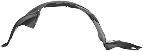TRQ Front Left Inner Fender Liner Black Drivers Side