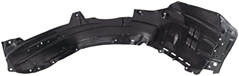TRQ Front Left Inner Fender Liner Black Drivers Side