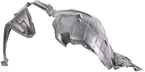 TRQ Left Inner Fender Liner Black Drivers Side