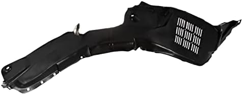 TRQ Front Left Inner Fender Liner Black Drivers Side