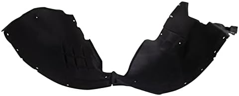 TRQ Front Left Inner Fender Liner Black Drivers Side