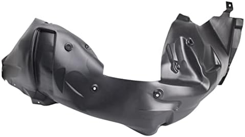 TRQ Left Inner Fender Liner Black Drivers Side