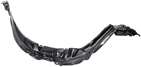 TRQ Front Right Inner Fender Liner Black Passenger Side