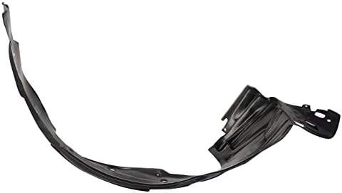 TRQ Front Left Inner Fender Liner Black Drivers Side