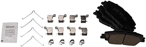 TRQ Front Ceramic Brake Pad Set