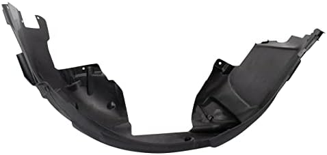 TRQ Right Inner Fender Liner Black Passenger Side