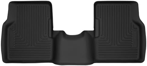 Husky Liners X-act Contour Floor Mats | Fits 2021-2025 Jeep Grand Cherokee L w/2nd Row Bench Seat | 3rd Row, 1-pc Black - 50641