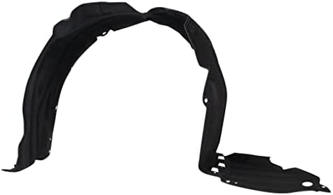 TRQ Front Left Inner Fender Liner Black Drivers Side