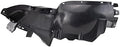 TRQ Front Right Forward Inner Fender Liner Black Passenger Side