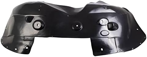 TRQ Front Right Inner Fender Liner Black Passenger Side