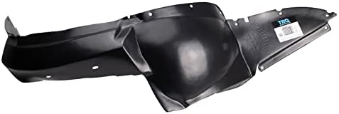 TRQ Front Left Inner Fender Liner Black Drivers Side