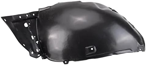 TRQ Front Left Forward Inner Fender Liner Black Drivers Side