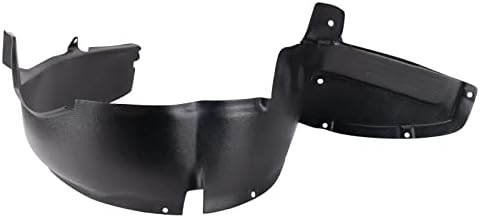 TRQ Front Right Inner Fender Liner Black Passenger Side