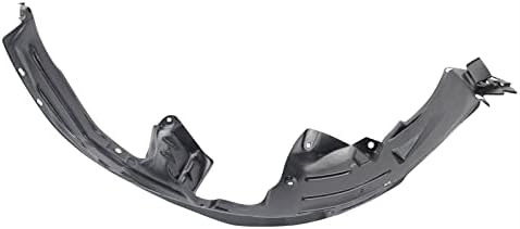 TRQ Front Left Inner Fender Liner Black Drivers Side