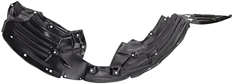 TRQ Front Left Inner Fender Liner Black Drivers Side