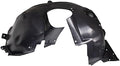 TRQ Front Left Inner Fender Liner Black Drivers Side