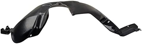 TRQ Front Left Inner Fender Liner Black Drivers Side
