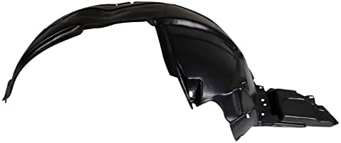 TRQ Front Left Inner Fender Liner Black Drivers Side
