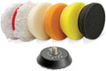 Griot's Garage BOSS 2" Orbital Conversion Kit for Car Polishing and Detailing, Compatible with G8 Mini Random Orbital, Includes Extension Backing Plate, Microfiber and Foam Buffing Pads by GriotsGarage