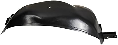 TRQ Front Left Inner Fender Liner Black Drivers Side