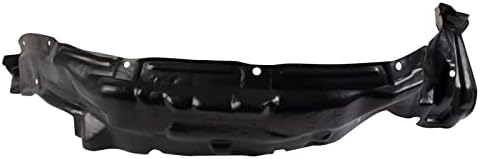 TRQ Front Left Inner Fender Liner Black Drivers Side