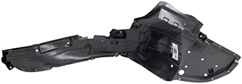 TRQ Front Left Inner Fender Liner Black Drivers Side