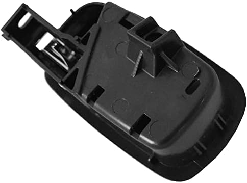 TRQ Front Right Interior Door Handle Chrome & Black Passenger Side