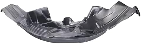 TRQ Front Right Inner Fender Liner Black Passenger Side