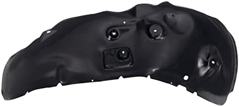 TRQ Front Left Inner Fender Liner Black Drivers Side