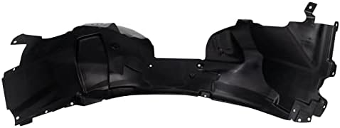 TRQ Right Inner Fender Liner Black Passenger Side