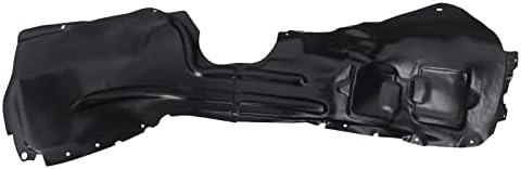 TRQ Front Left Inner Fender Liner Black Drivers Side