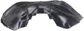 TRQ Front Right Inner Fender Liner Black Passenger Side