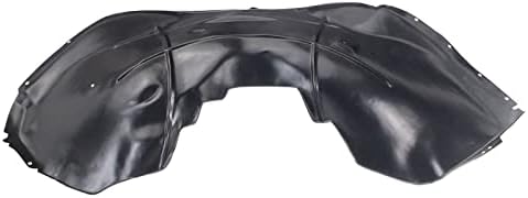 TRQ Front Right Inner Fender Liner Black Passenger Side