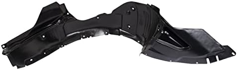 TRQ Front Left Inner Fender Liner Black Drivers Side
