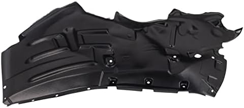 TRQ Front Left Inner Fender Liner Black Drivers Side
