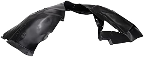 TRQ Front Left Inner Fender Liner Black Drivers Side