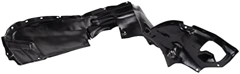 TRQ Front Right Inner Fender Liner Black Passenger Side