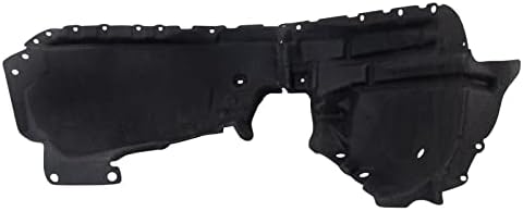 TRQ Front Left Inner Fender Liner Black Drivers Side