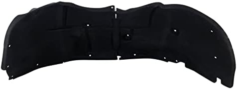 TRQ Front Left Inner Fender Liner Black Drivers Side