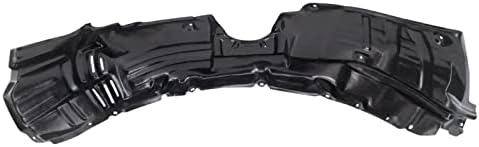 TRQ Front Right Inner Fender Liner Black Passenger Side