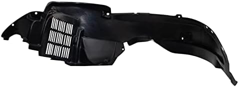 TRQ Front Left Inner Fender Liner Black Drivers Side