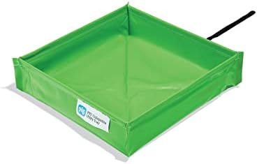 PIG Containment Tray - Collapsible Utility Tray - 18” W x 18” L x 4.75” H - PM50784 by NewPig