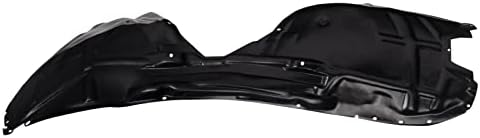 TRQ Front Left Inner Fender Liner Black Drivers Side